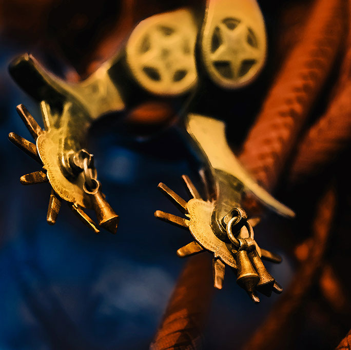Golden Spurs Rick Meoli Contemporary Photography