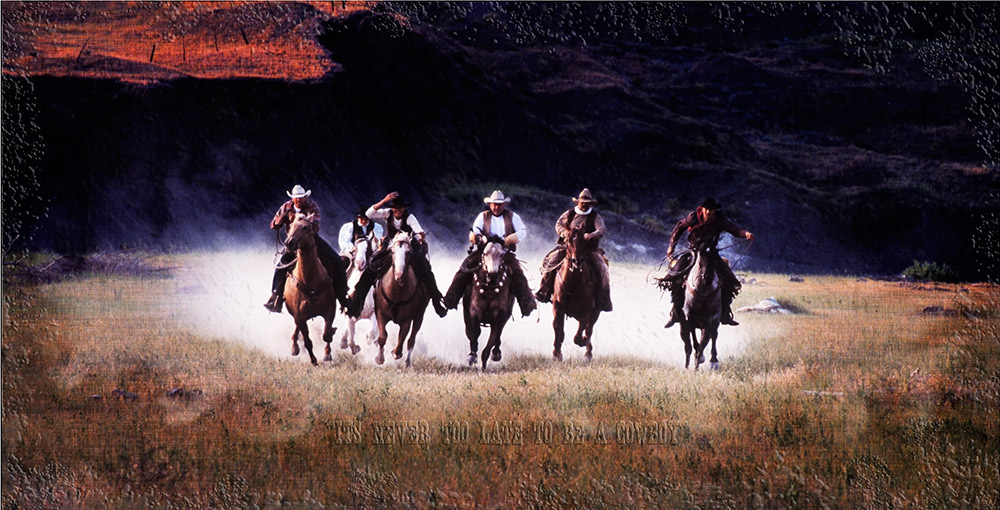 It's Never Too Late To Be a Cowboy Rick Meoli Contemporary Photography: meolioutwest