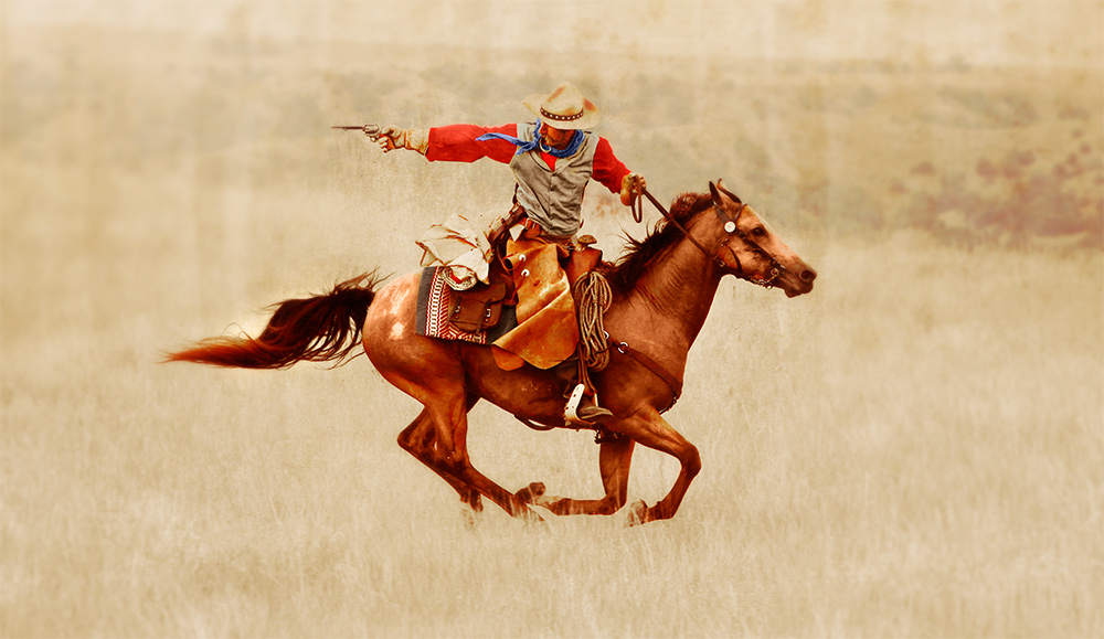 Taking Aim (Running From The Law I) Rick Meoli Contemporary Photography: meolioutwest